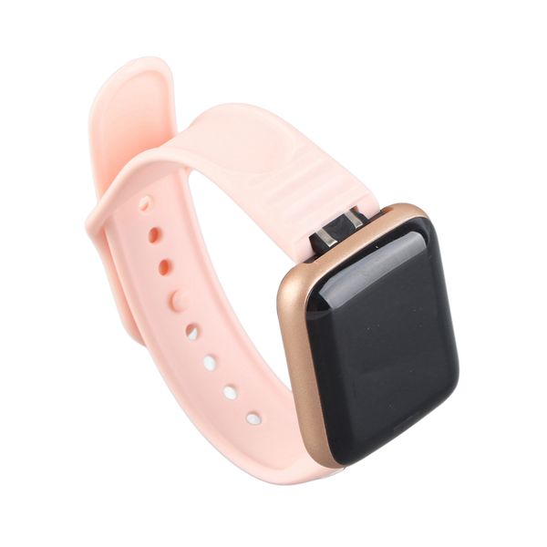 Y68 Smartwatch Pink Heart Rate Monitor