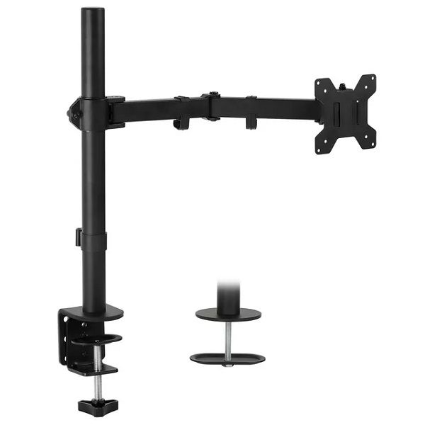 15 -33 Monitor Desk Mount Stand with Double Center Arm Joint