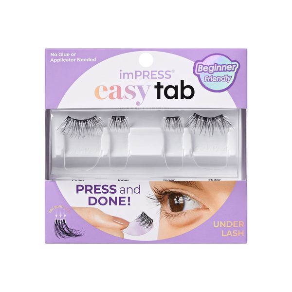 KISS imPRESS Modern Natural Easy Tab Press On Self-Adhesive False Eyelashes
