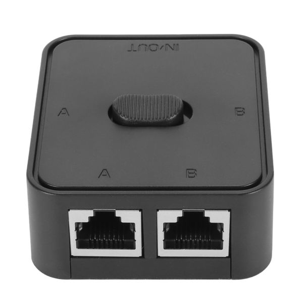 PoE Switch 2 Port Gigabit RJ45 Splitter Selector