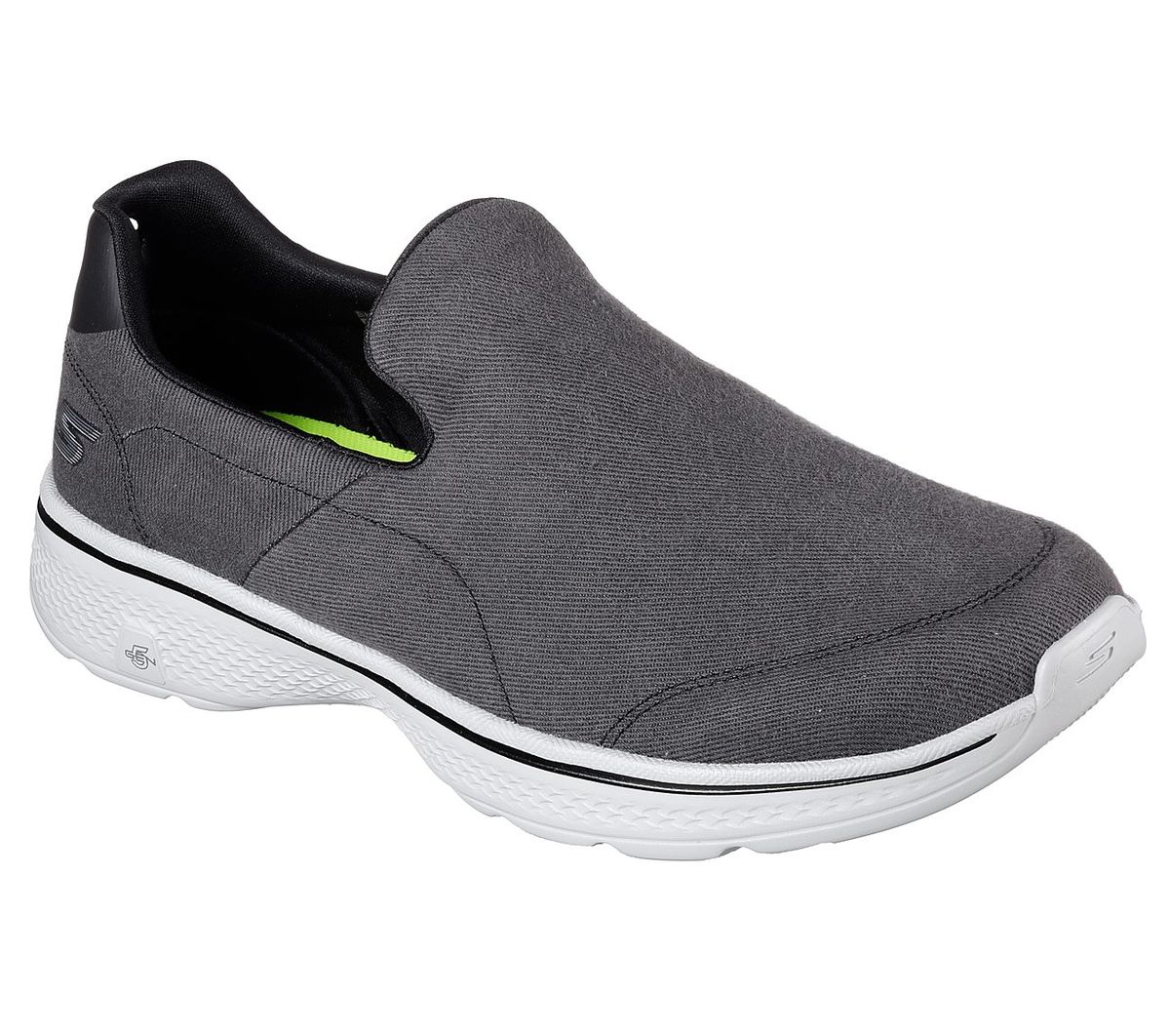 Skechers Go Walk 4 Magnificent Black - Gray - 54153 | Buy Online in ...