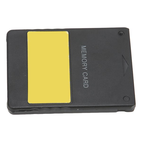 64MB FMCB Memory Card Compatible with PS2 (Yellow)