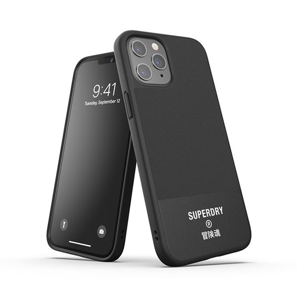 Superdry Canvas Case For iPhone 12 PRO MAX - Black