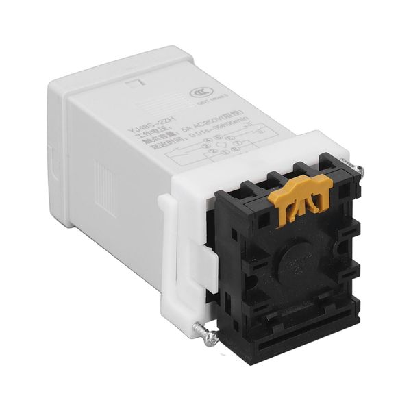 Programmable Delay Timer Relay DC24V 8 Pin 2 Sets 0.01S-99H99M