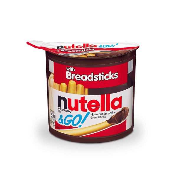 Nutella And Go Hazelnut Plus Bread Sticks - 2 x 52g | Shop Today. Get ...