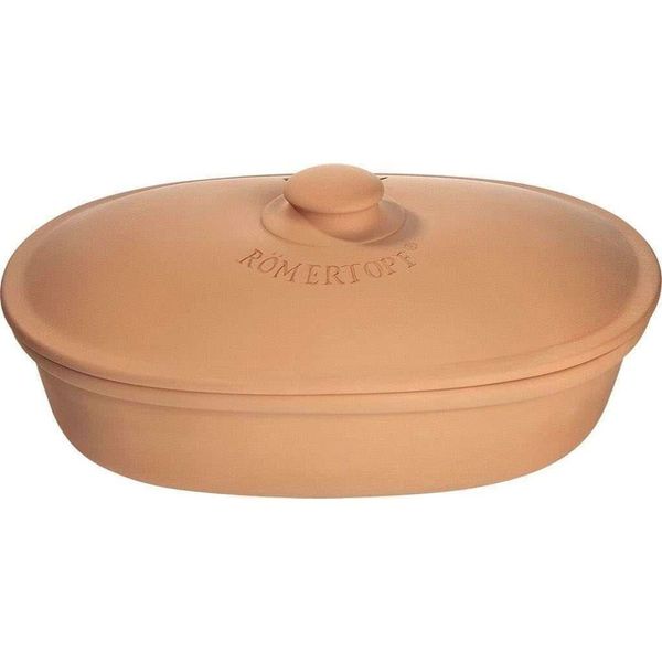 Romertopf Storage Box Bread Oval Large