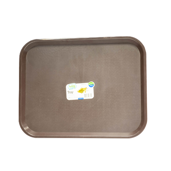 Kitro Black Big Plastic Service Tray