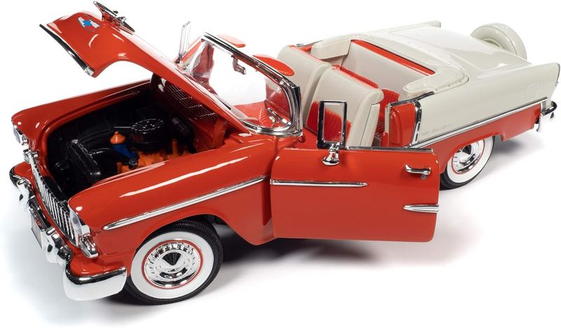 Chevrolet (Chevy) Bel Air 1955 Convertible Collectors Model Car (AMM1265)