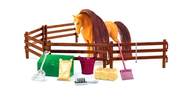 Horse Ranch Playset in W/B Blind Box