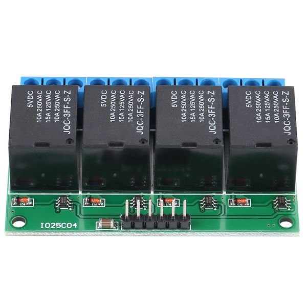 Flip Flop Latch Relay Module, 4 Channel 5V Bistable Self Locking Control