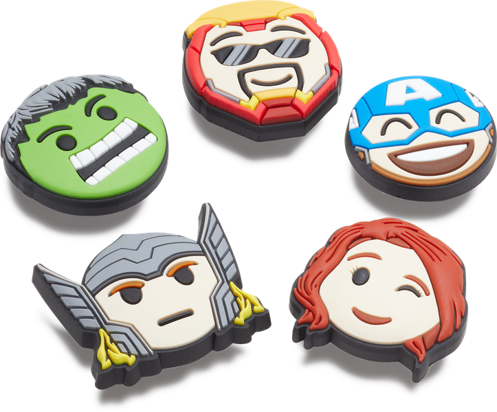 Crocs - Avengers Emojis Jibbitz - 5 Pack