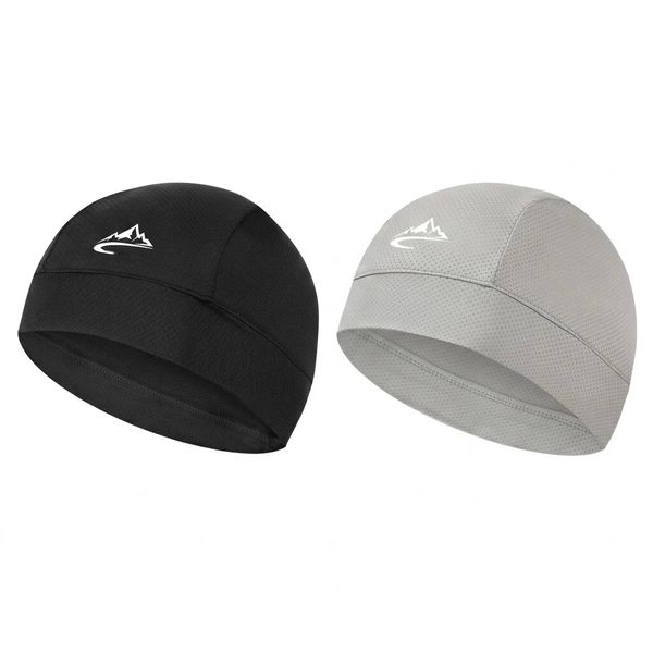 Koirerooy 2-Pack Cooling Skull Cap - Breathable Mesh Quick Dry Helmet Liner