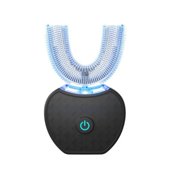 U-Shaped Electric Toothbrush, 360 Full Coverage Silicone Bristles