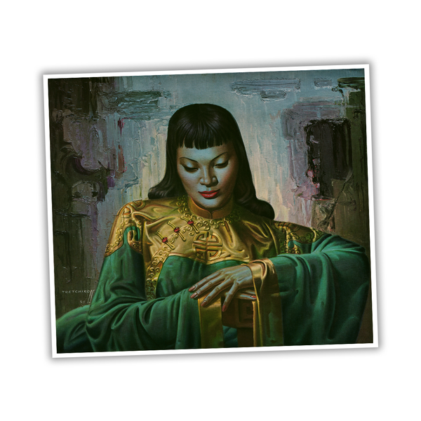 Tretchikoff Paper cm Figures/People Wall Art