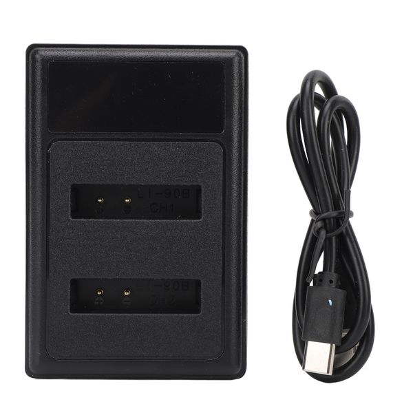 LI-90B Dual USB Charger with LCD Display