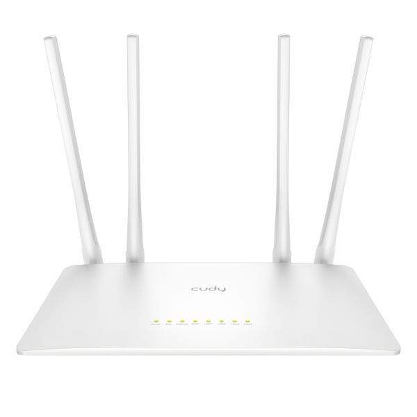 Cudy WR300S 300Mbps 5-Port Wi-Fi 4 Router - White