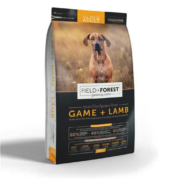 Field+Forest - Game + Lamb Adult Dog Food
