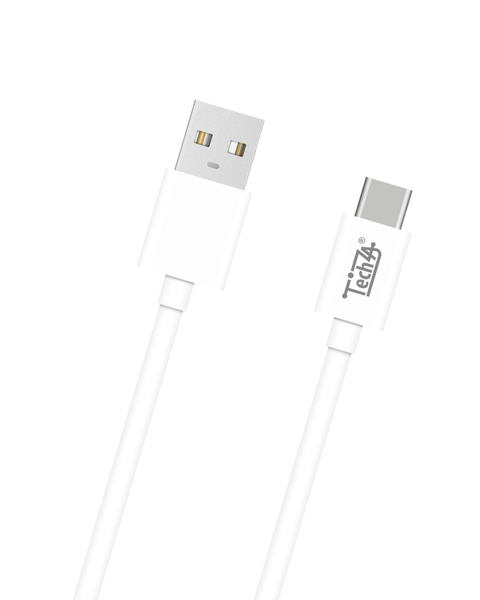 TechZA USB-A to Type-C Charging Data Cable TPE Wire, 2.0A TZ-CA07 2.0M