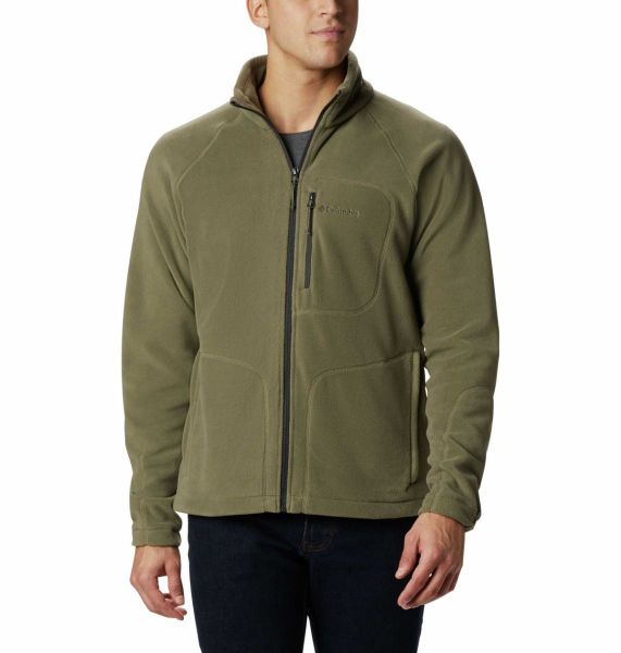 Columbia Men's Fast Trek II Full-Zip Fleece in Stone Green