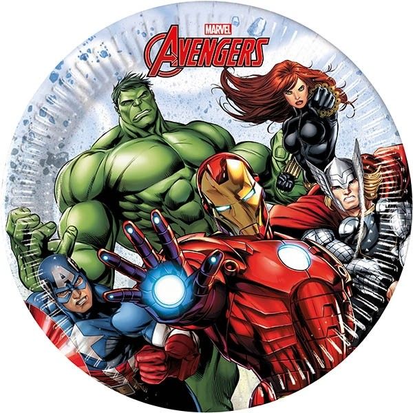 Avengers Infinity Stones Paper Plates 20cm