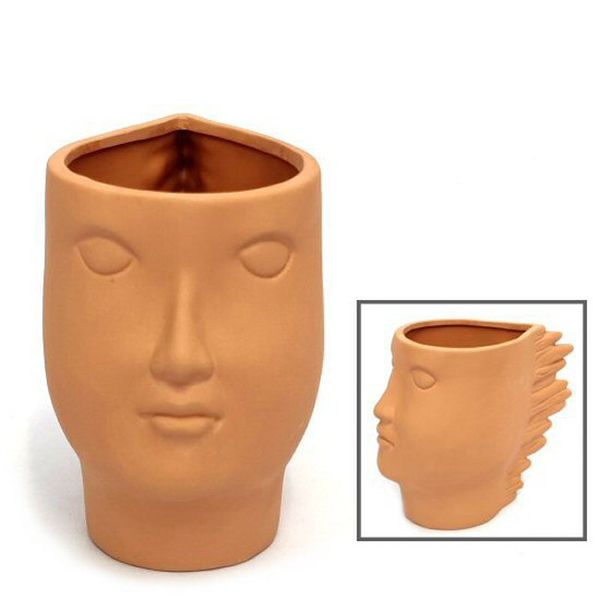 PH Garden - Oval Head Pot Cover Terracotta H14cm
