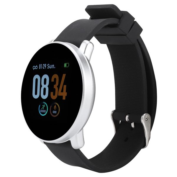 Smart Band: Heart Rate - Silver/Black