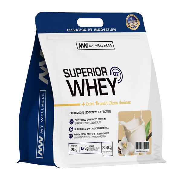 My Wellness Superior Whey Protein 3.3kg - Vanilla
