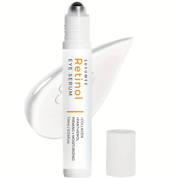 Retinol Eye Serum Roller - Collagen, Panthenol &amp; Firming Care 10ml