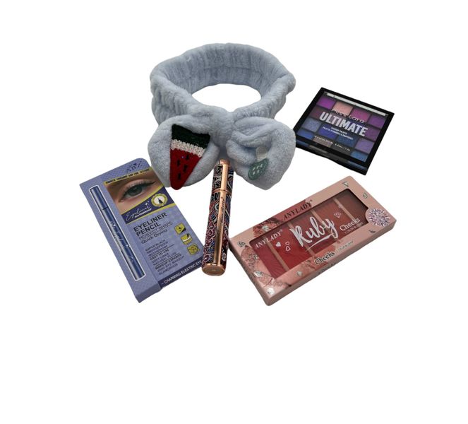 Blue Themed Essential Makeup Kit (5 Pieces)