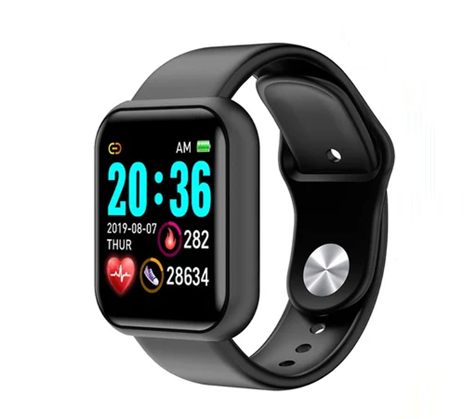 D20 Smart Health Watch. Plugs into a USB port to charge