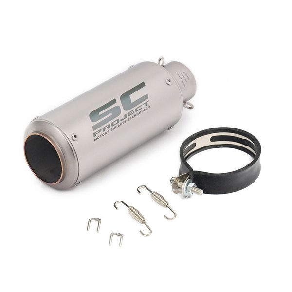 Motorcycle modified SC exhaust pipe-universal large displacement-60MM