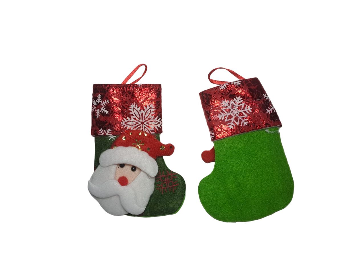 Santa Stocking Christmas Decoration