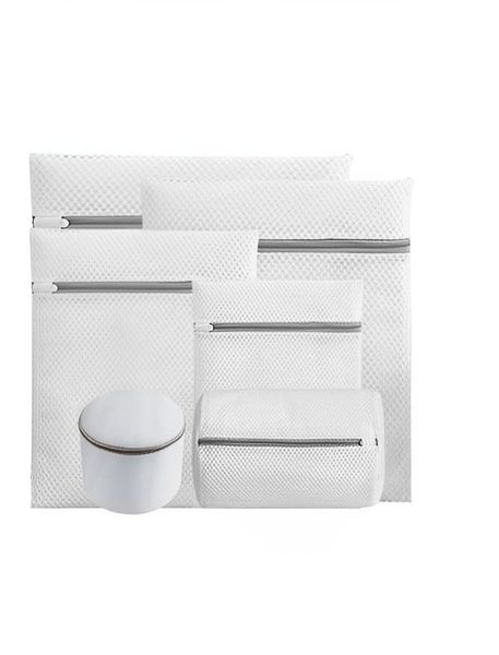 Laundry Bra and Underwear Garments Wash Mesh Bags 6 Piece Set