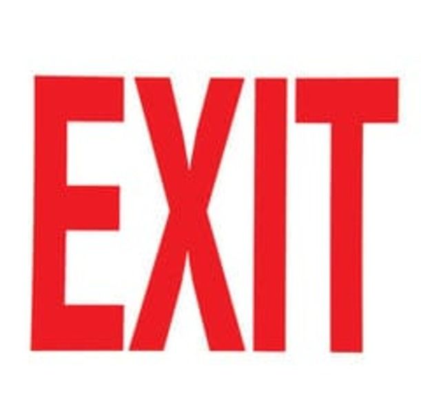 Exit Safety Sign Shop Today. Get it Tomorrow!