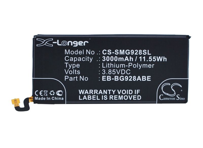 SAMSUNG Galaxy S6 edge Dual Sim Mobile, SmartPhone Battery/3000mAh