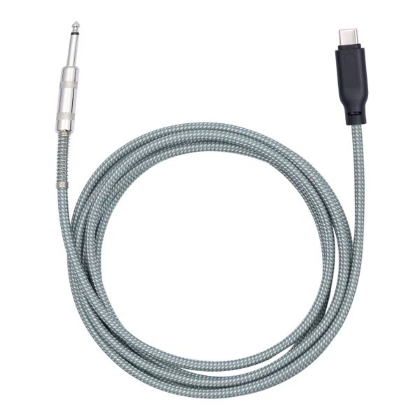 3M 6.35mm jack to Type-C male electric guitar | Mobile phone | Computer |