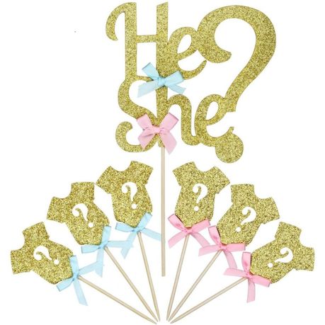 Paper Crafted Baby Shower Cake Topper - Spot of Tea Designs