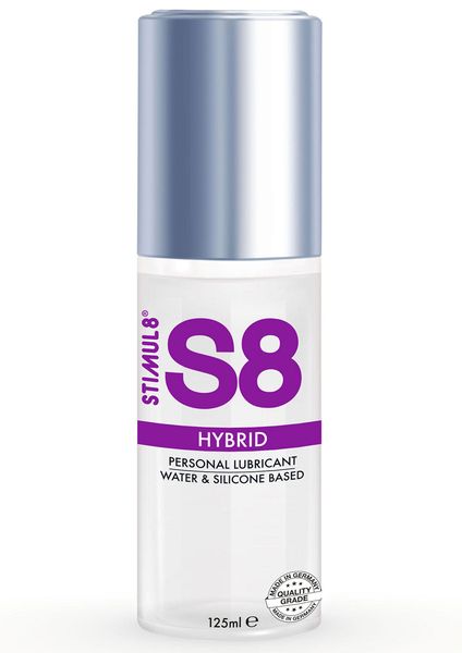 S8 Premium Hybrid lubricant 125ml (silicone and water based )