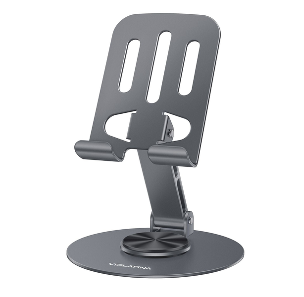 VIPLATINA 360 Rotable Phone Holder, Metal Carbon Steel,With 500g Max Load