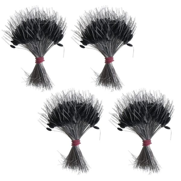 Camping Fishing Floating Rubber Bobber Spacing Bean 1 Pack Set of 100