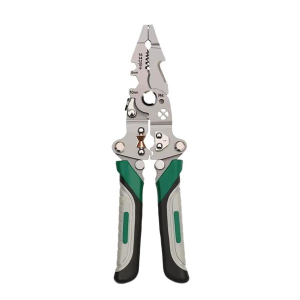 Foldable Wire Stripper Crimper Cable Cutter Pliers Electrician CableCutting