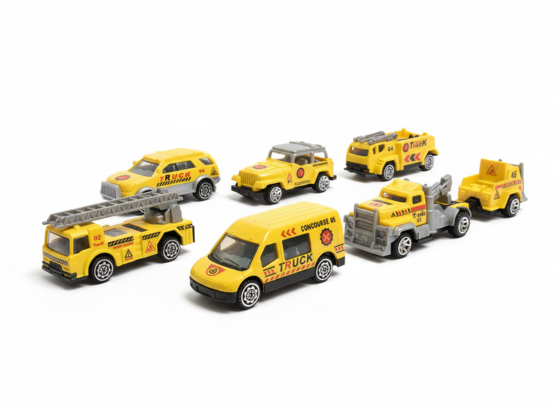 Mega Construction Truck Toy - Vehicle Carry Set