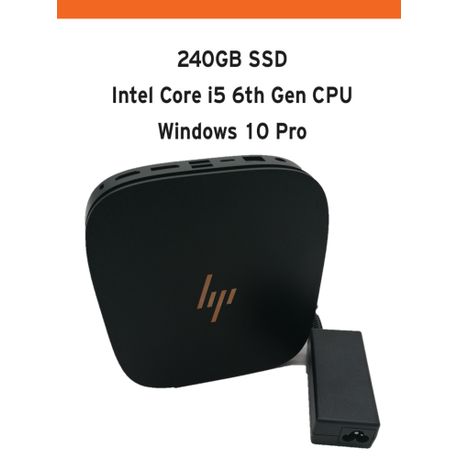 HP Elite Slice, i5 6500T, 8GB DDR4 Ram, 256GB SSD, Win 10 Pro 