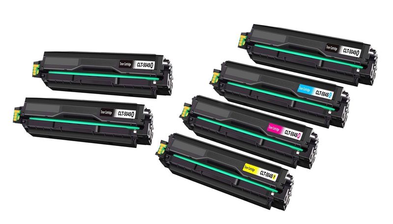 Compatible Samsung 504 / CLT-504 Multipack + 2 x Extra Black