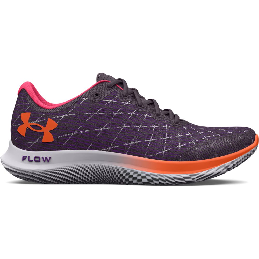 Under Armour Women's Flow Velociti Wind 2 Road Running Shoes- Purple ...