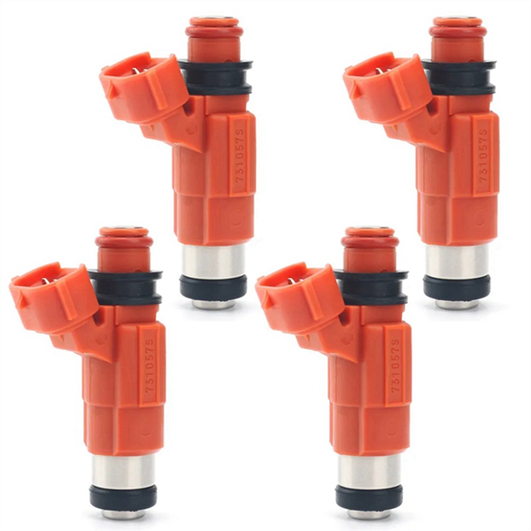 4-Piece Fuel Injector Compatible with Yamaha Outboard 115 HP Marine