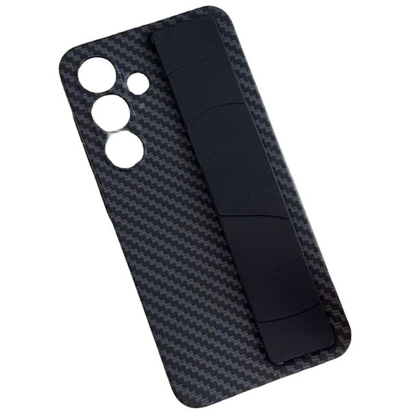 Carbon Fiber Bumper Armor Case Compatible with Samsung Galaxy S25/S24 Ultra