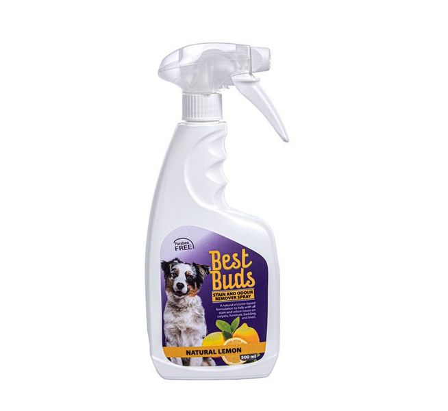 Stain &amp; Odor Removal Spray for Dog - Natural Lemon - 500ml - 4 Pack