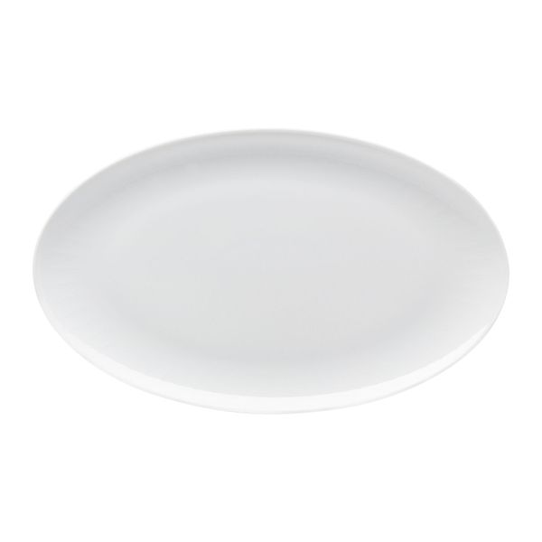 Platter 20cm Oval Blanco Continental