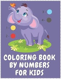 Coloring Book By Numbers For Kids: Number Book Gift for Kids Lucky ...